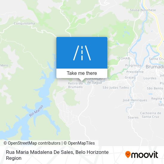 Rua Maria Madalena De Sales map