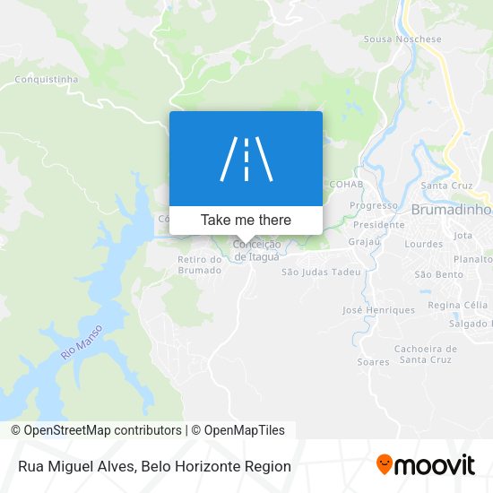 Rua Miguel Alves map
