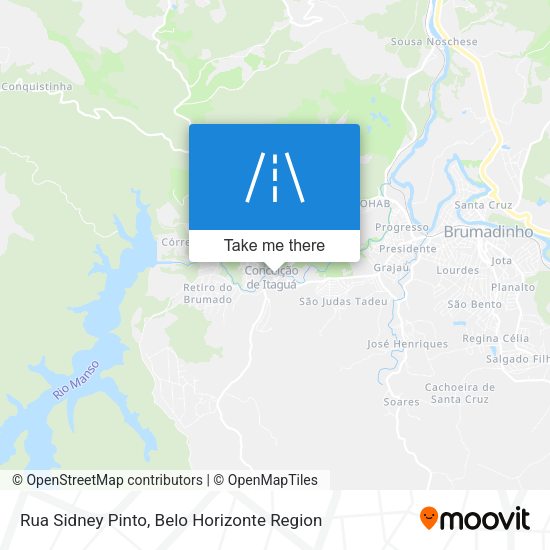 Rua Sidney Pinto map