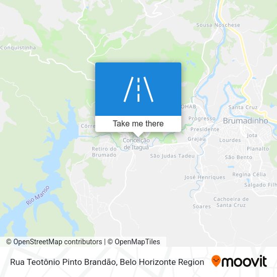 Rua Teotônio Pinto Brandão map