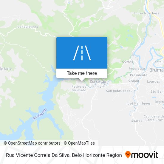 Rua Vicente Correia Da Silva map