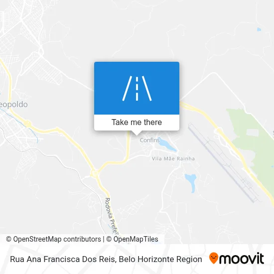 Rua Ana Francisca Dos Reis map