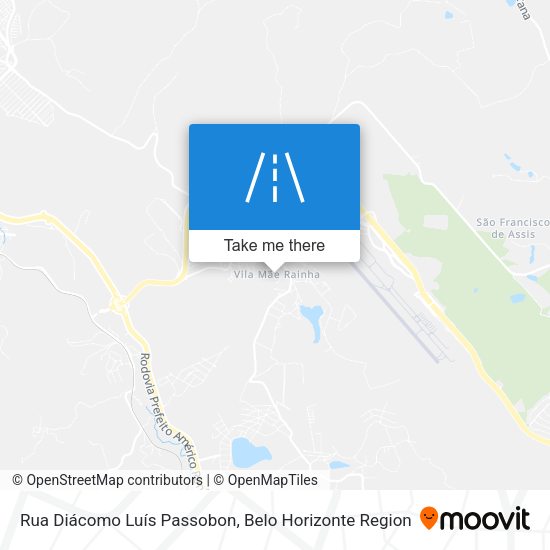 Rua Diácomo Luís Passobon map