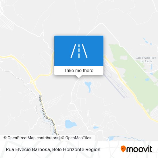Rua Elvécio Barbosa map