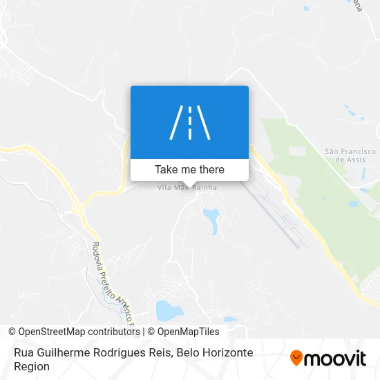 Rua Guilherme Rodrigues Reis map