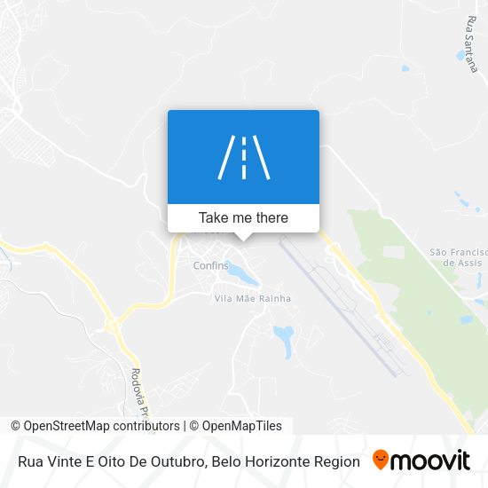 Rua Vinte E Oito De Outubro map