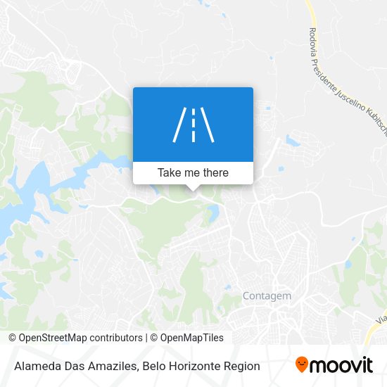 Alameda Das Amaziles map