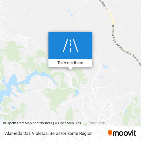Alameda Das Violetas map