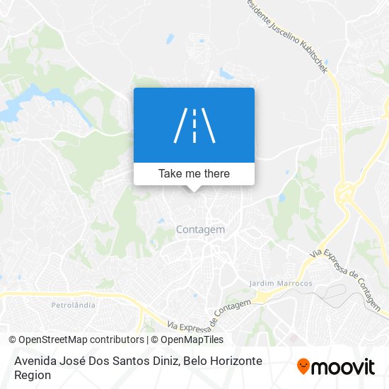 Mapa Avenida José Dos Santos Diniz