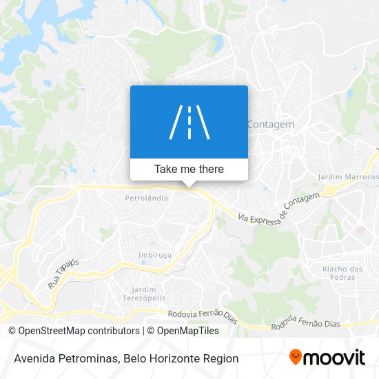 Avenida Petrominas map