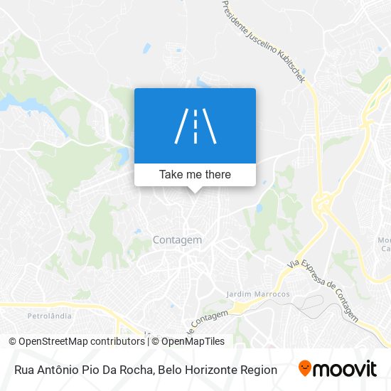 Rua Antônio Pio Da Rocha map