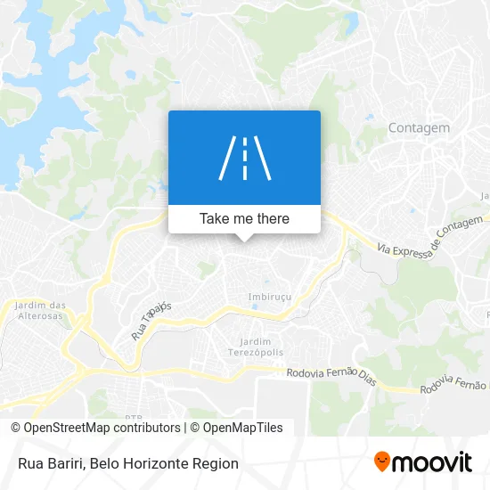 Rua Bariri map