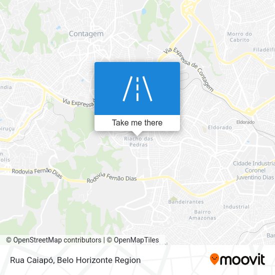Rua Caiapó map