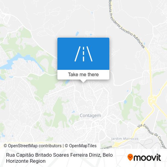 Rua Capitão Britado Soares Ferreira Diniz map