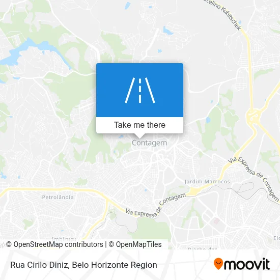 Rua Cirilo Diniz map