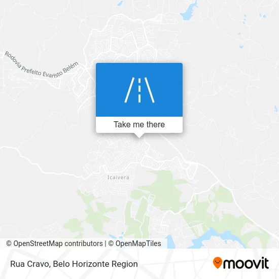 Rua Cravo map