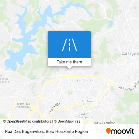 Rua Das Buganvilias map