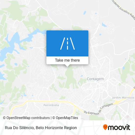 Rua Do Silêncio map