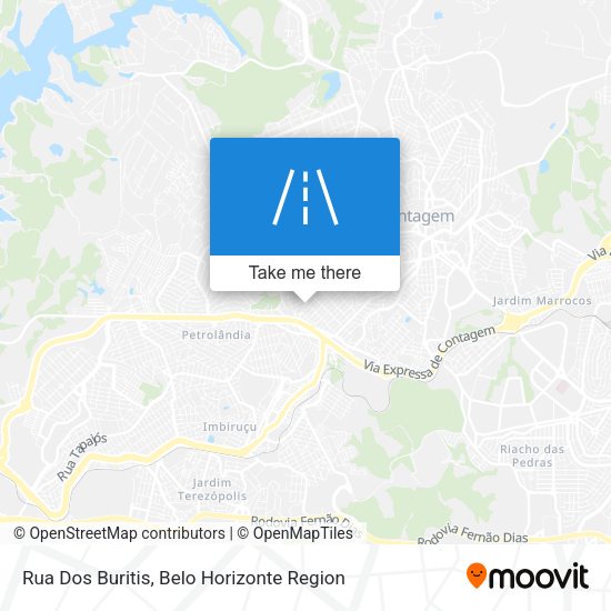 Rua Dos Buritis map