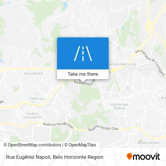 Rua Eugênio Napoli map