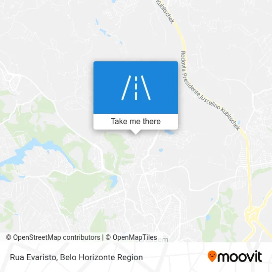 Rua Evaristo map