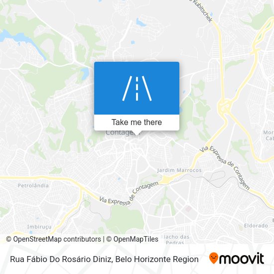 Rua Fábio Do Rosário Diniz map