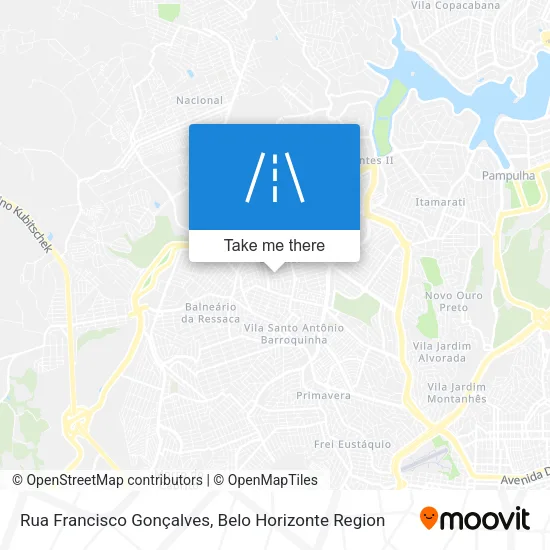Rua Francisco Gonçalves map