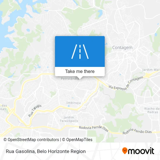 Rua Gasolina map