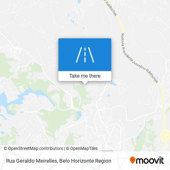 Mapa Rua Geraldo Meirelles