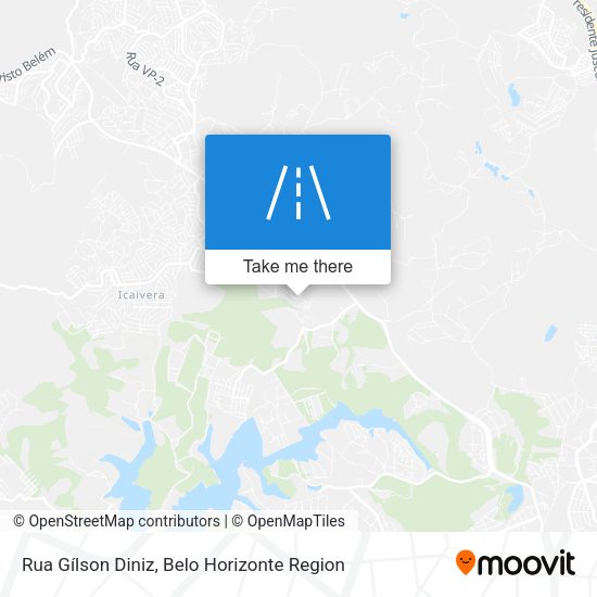 Rua Gílson Diniz map