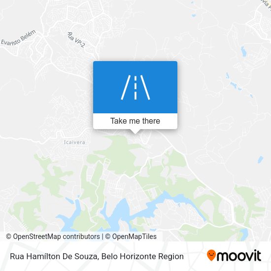 Rua Hamílton De Souza map