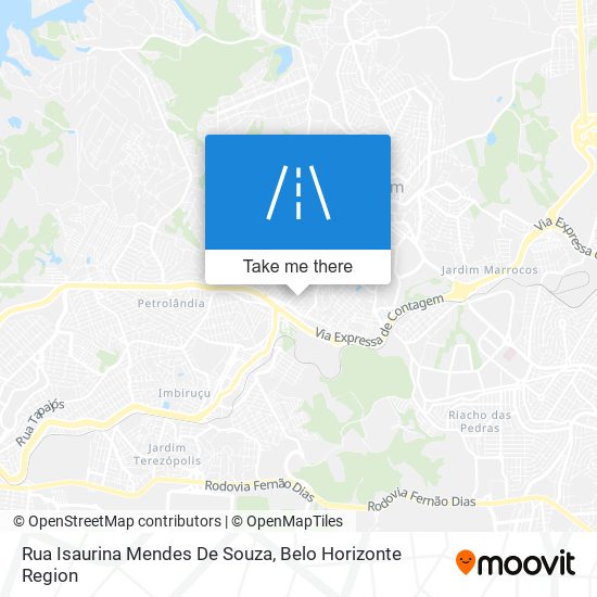 Rua Isaurina Mendes De Souza map