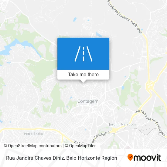 Rua Jandira Chaves Diniz map