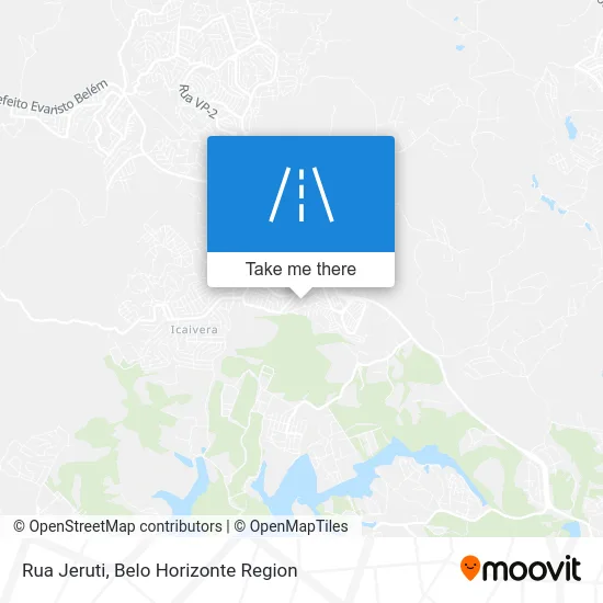 Rua Jeruti map