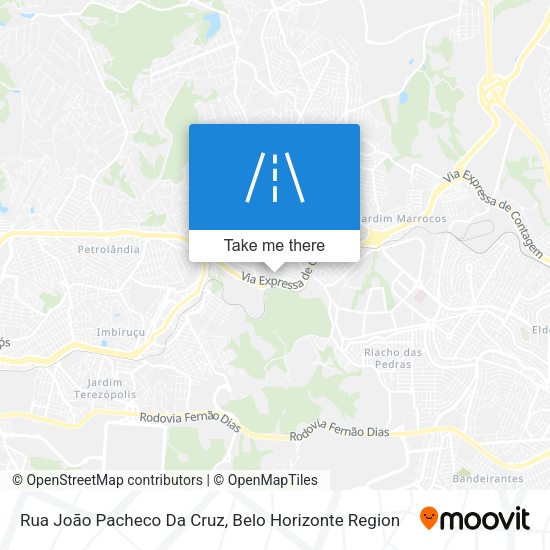 Rua João Pacheco Da Cruz map
