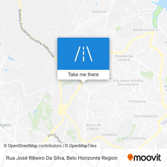 Rua José Ribeiro Da Silva map