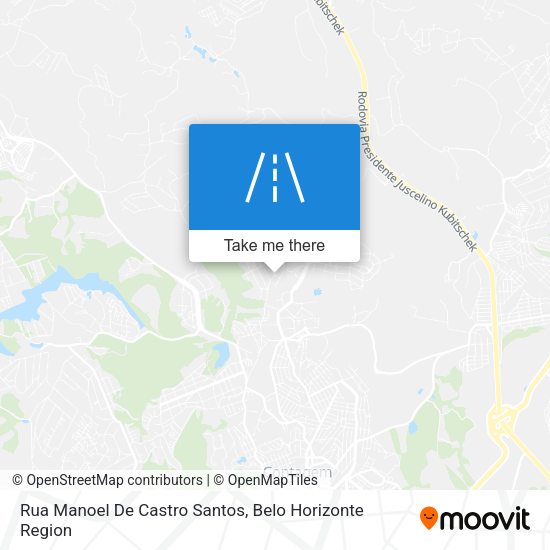 Rua Manoel De Castro Santos map