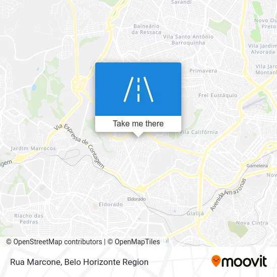 Rua Marcone map