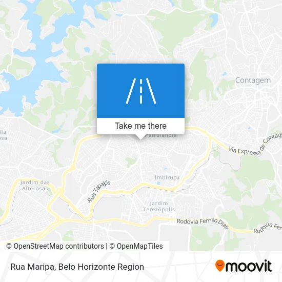 Rua Maripa map