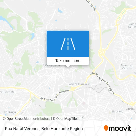 Rua Natal Verones map