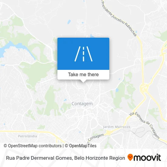 Rua Padre Dermerval Gomes map