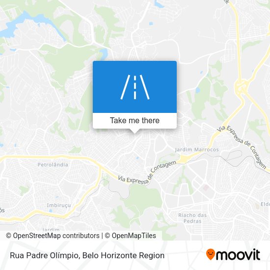 Rua Padre Olímpio map