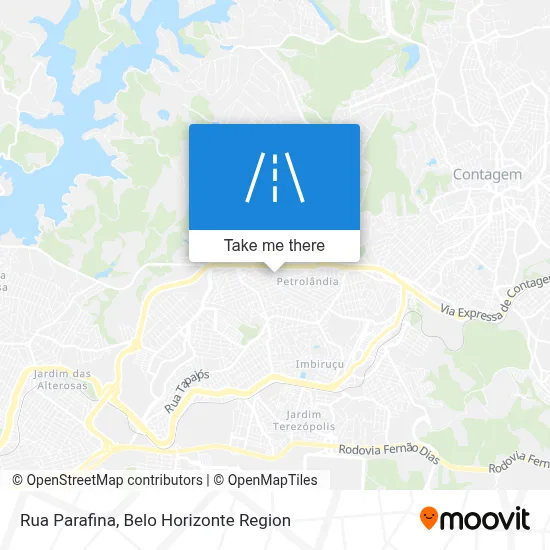 Rua Parafina map
