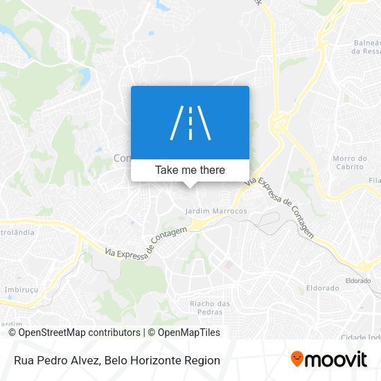 Rua Pedro Alvez map