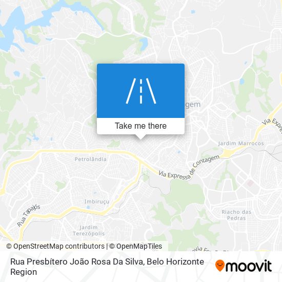 Mapa Rua Presbítero João Rosa Da Silva