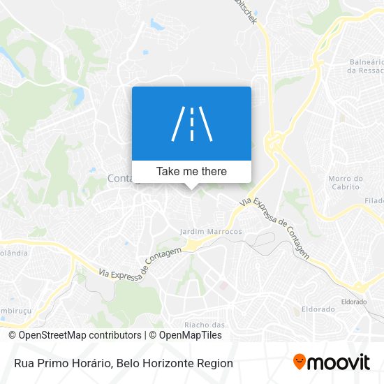 Rua Primo Horário map