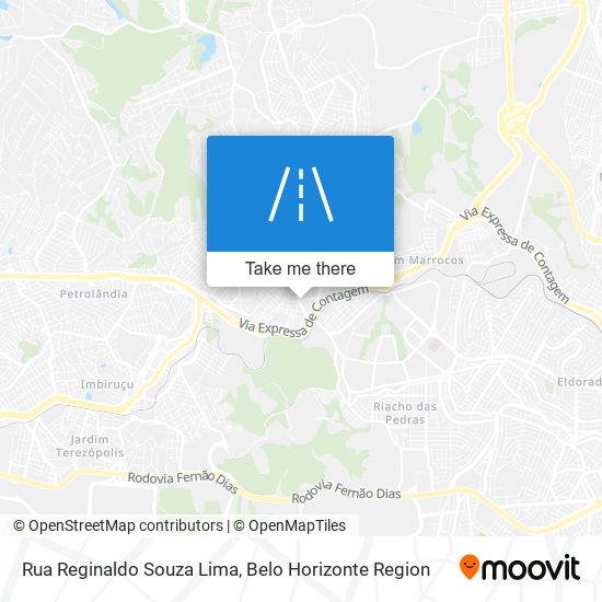 Rua Reginaldo Souza Lima map