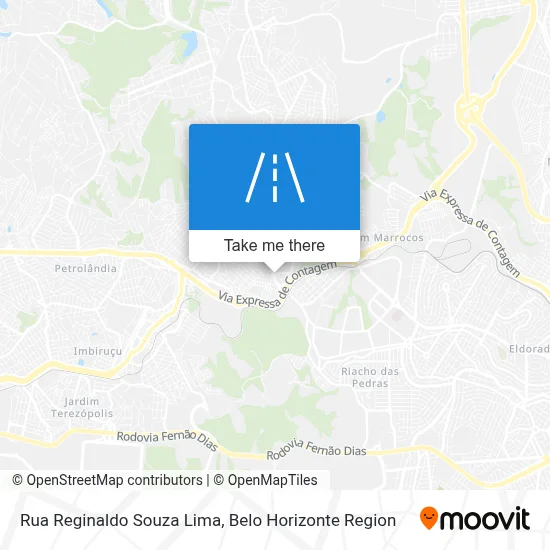 Rua Reginaldo Souza Lima map
