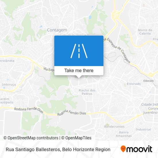 Rua Santiago Ballesteros map