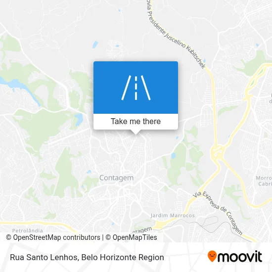 Rua Santo Lenhos map